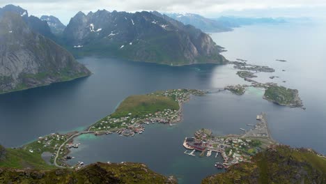 discover the hidden gems of the lofoten islands with this captivating 4k drone footage. explore secluded beaches, charming fishing villages, and dramatic mountain landscapes.
