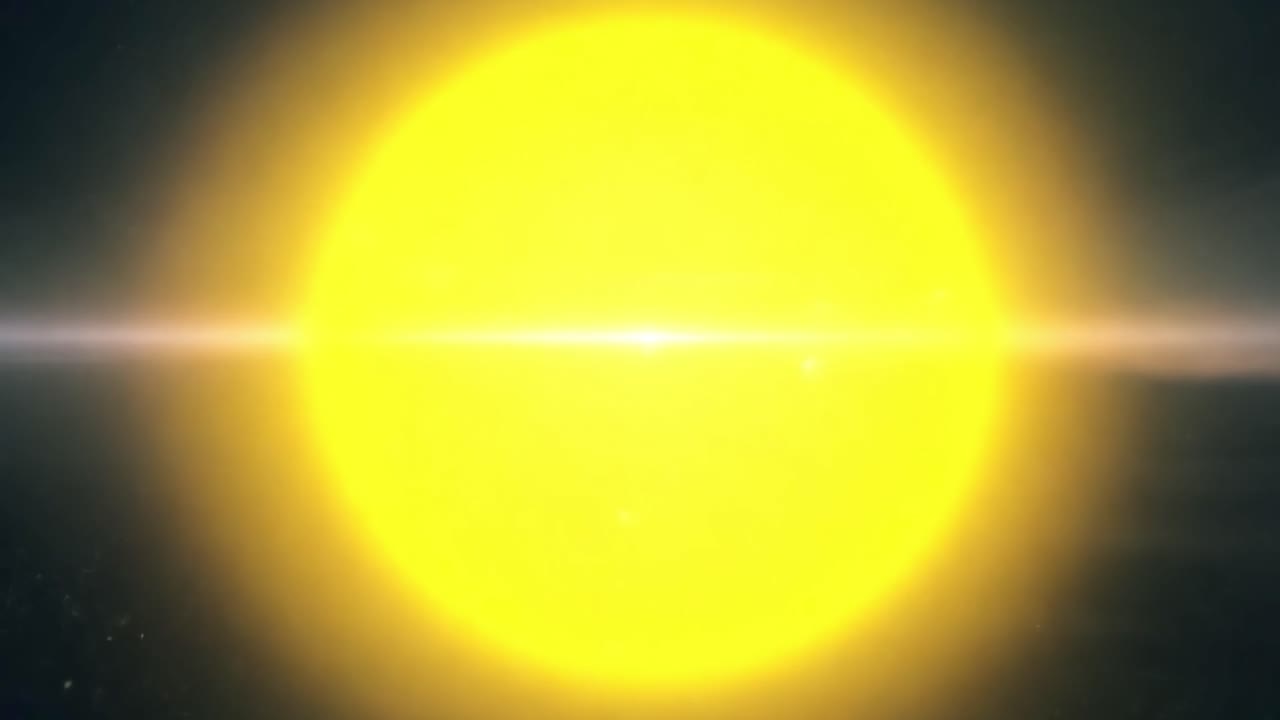 una vista de cerca del sol