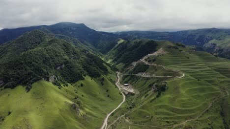 mountain valley landscape