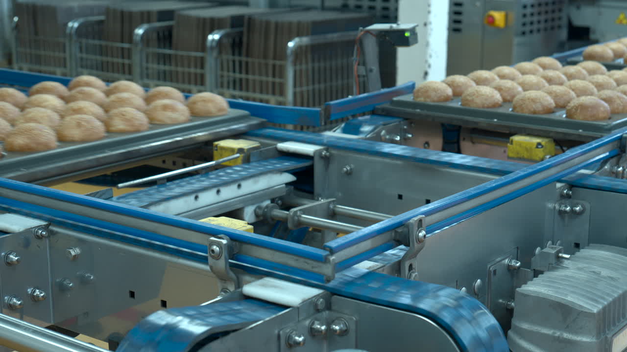 Produktionslinie für Burger-Brötchen
