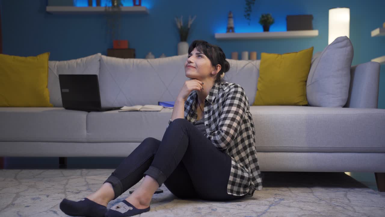 행복한 꿈을 꾸는 여자