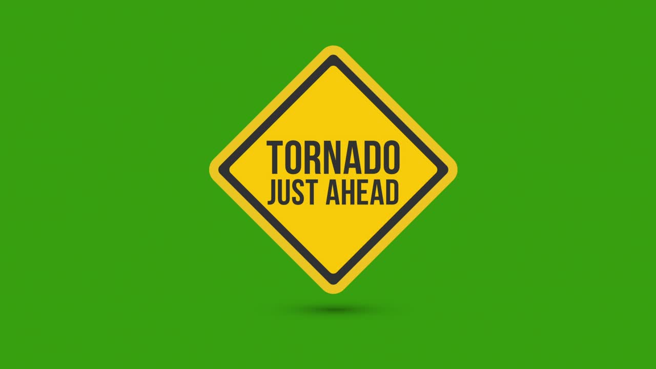 바로 앞에 토네이도