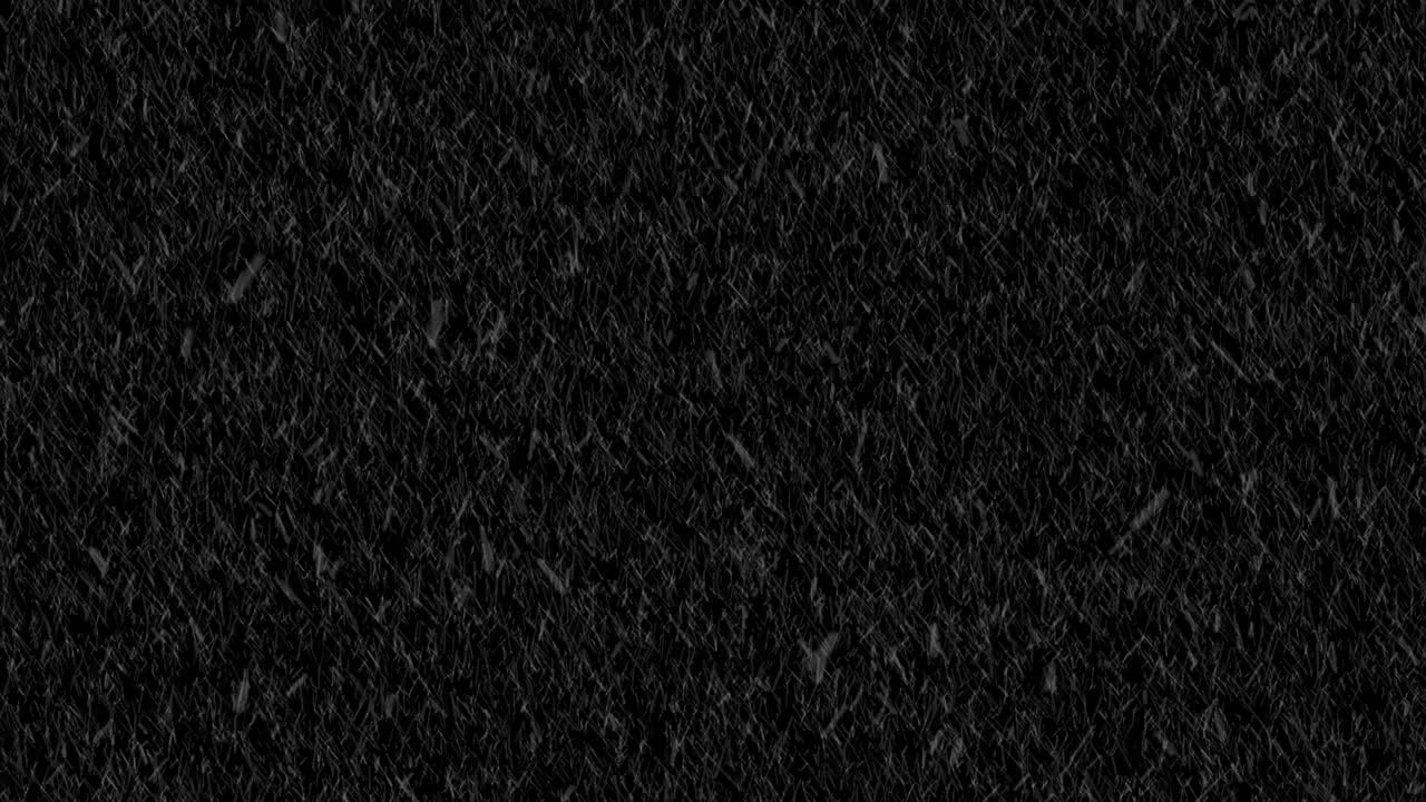 Isolated rainfall on blue screen. Chroma key shot of bad weather, rain drops are falling.