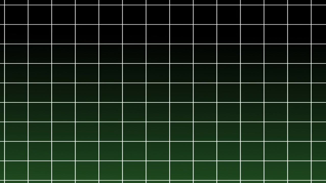 Black and Green Gradient Grid Pattern Background