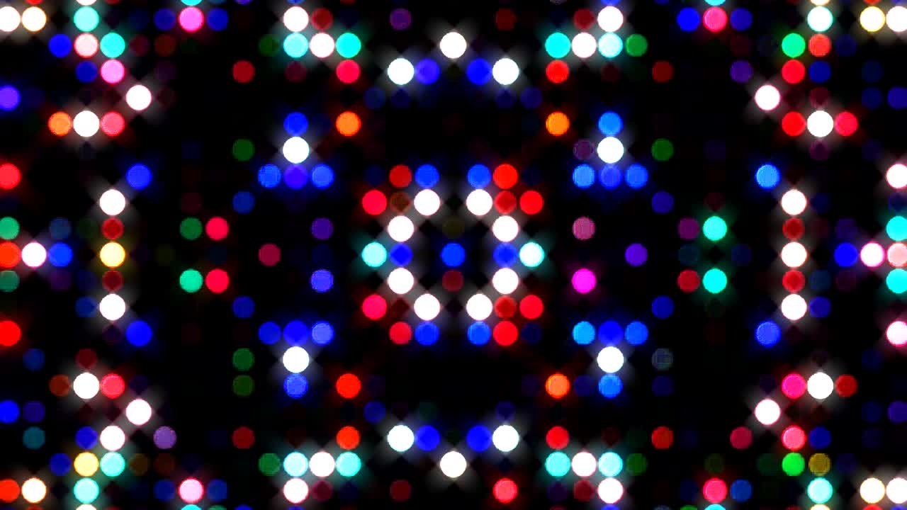 Bright abstract light governing full color, kaleidoscope