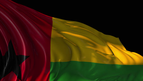 waving flag of togo