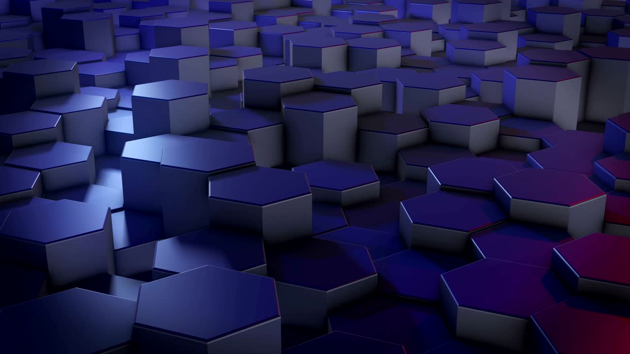 tecnología de movimiento abstracto hexágonos fondo
