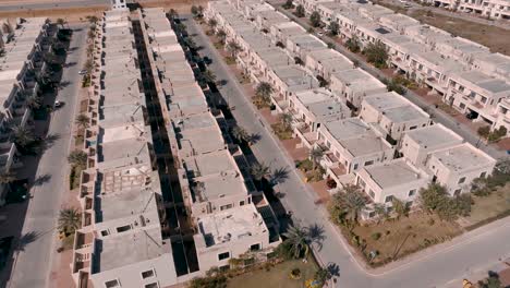 Aerial-View-Of-Bahria-Housing-Development-In-Karachi