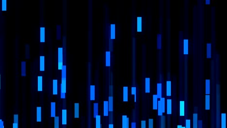 muchas líneas digitales en el espacio - abstracción de la comunicación de datos, fondo generado por computadora, renderización 3d