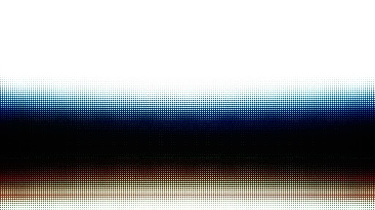 bucle de barras de desplazamiento impulsado por ritmo abstracto analógico con pantalla de píxeles