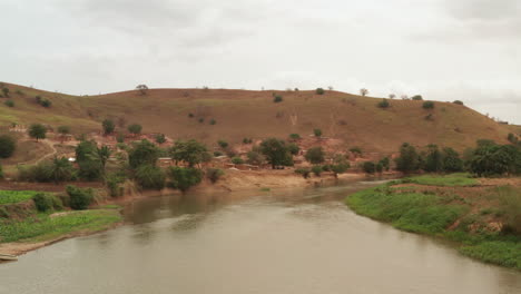 flying over the keve river, angola, africa 2