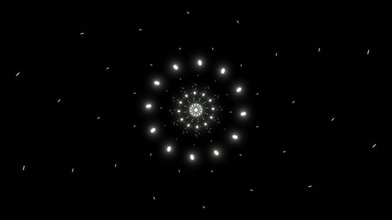 추상적인 반이는 나선형 패턴