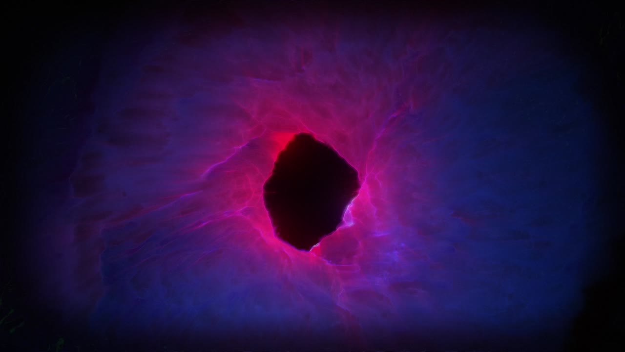 grandes nubes de vórtice y tormenta