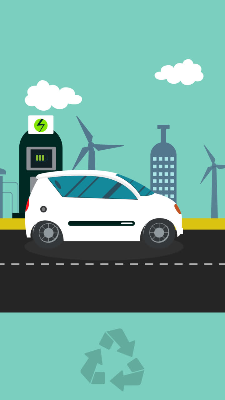 графика движения электрического автомобиля