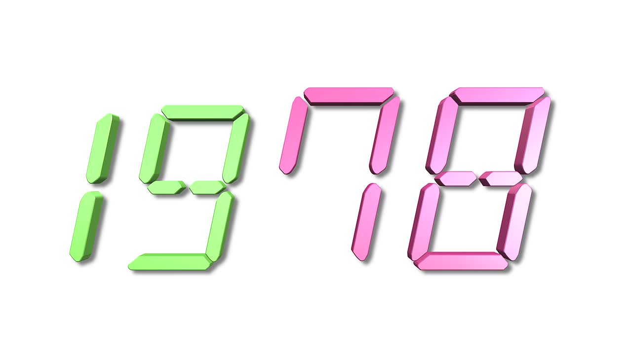 de 1970 a 2050, el fondo blanco