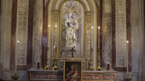 inside palermo cathedral church italy