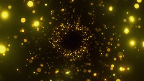 반이는 입자, 보케 (bokeh) 무없는 uhd 루프