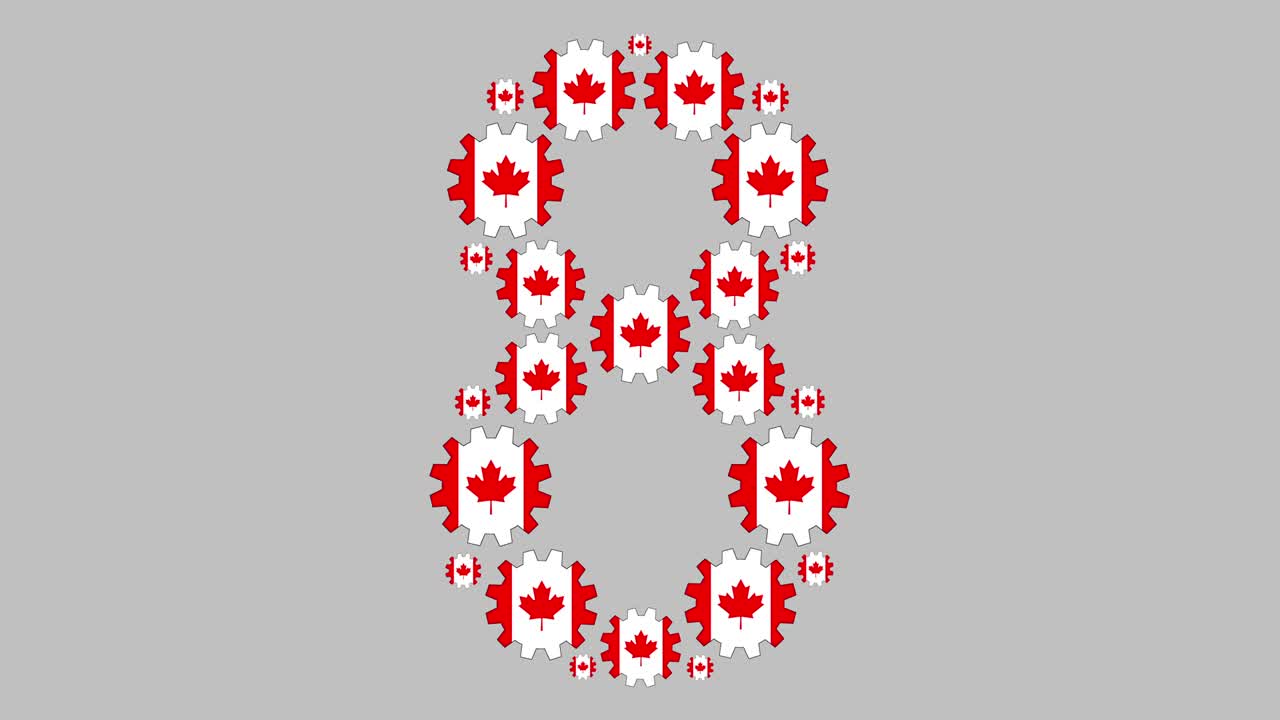 канадский номер восемь