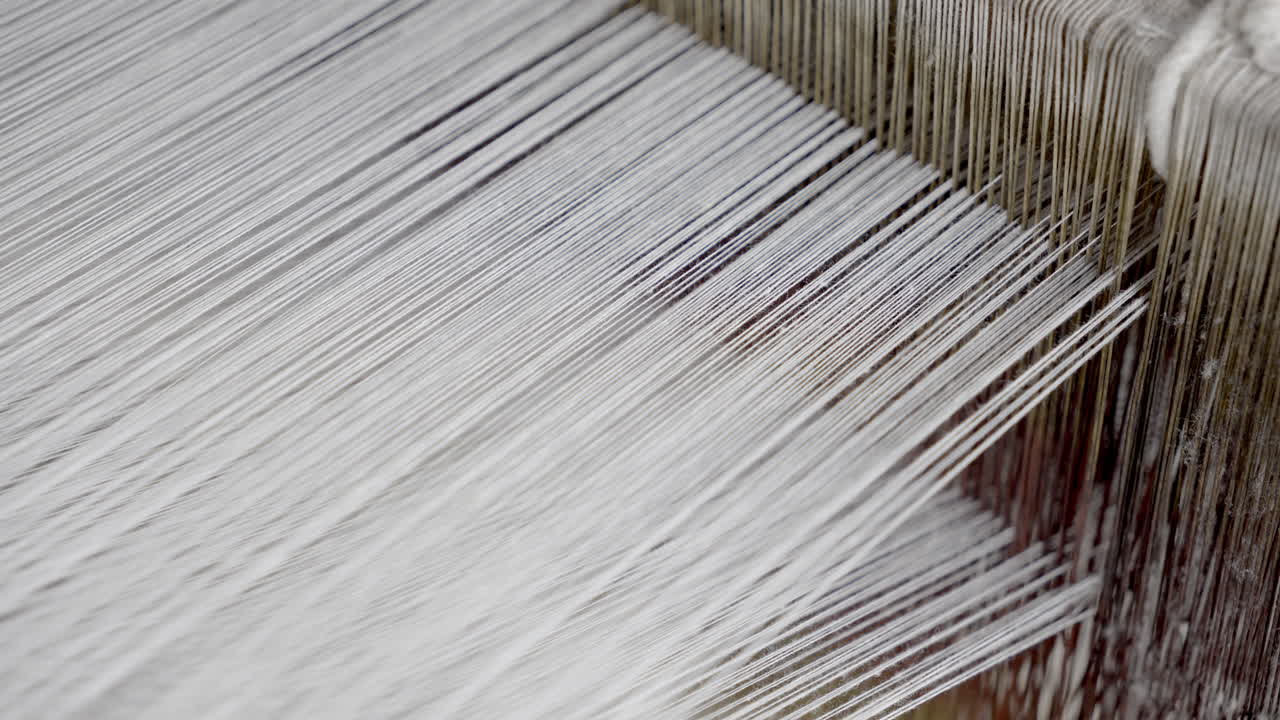 tejido tradicional indio de madera máquina de tejer