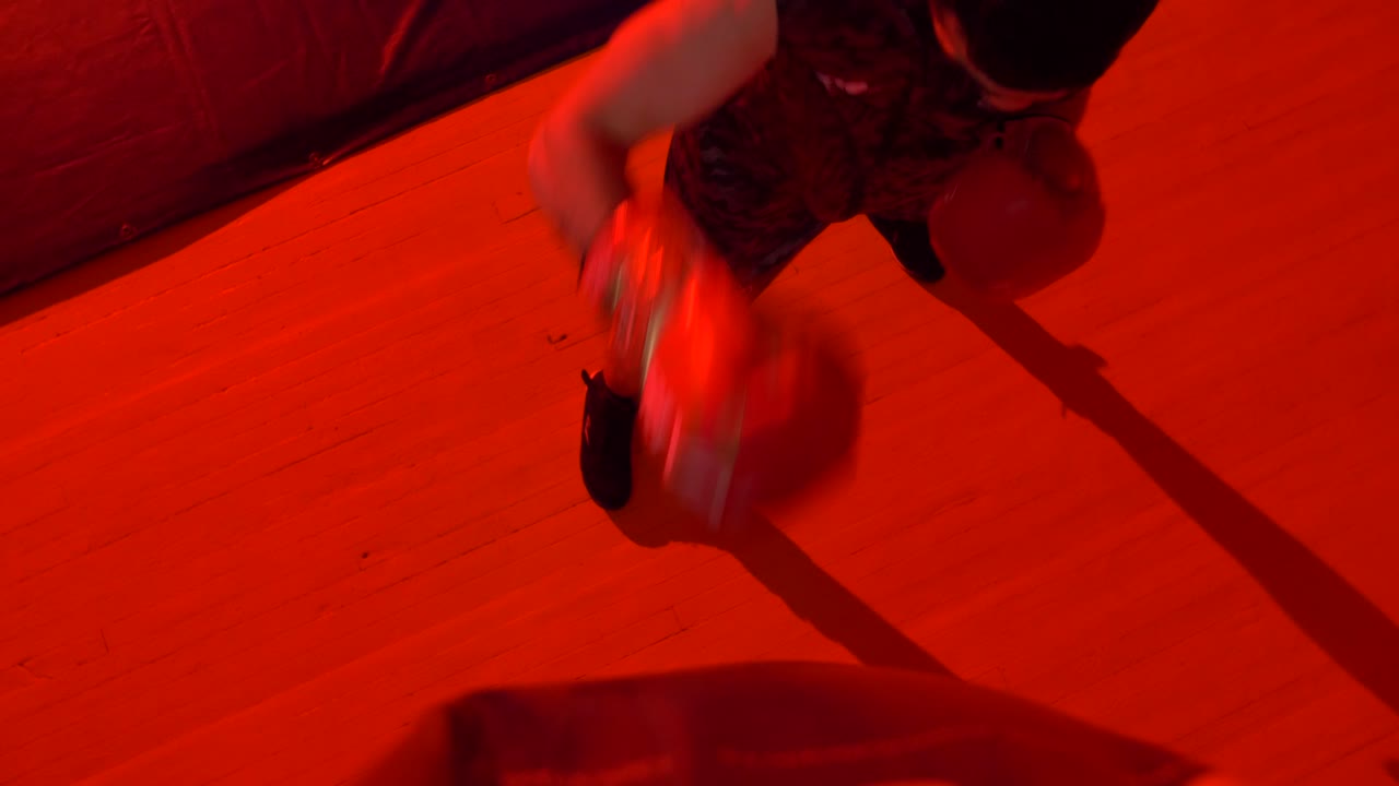 тренировочная сессия по боксу