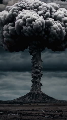 simulación de una explosión nuclear