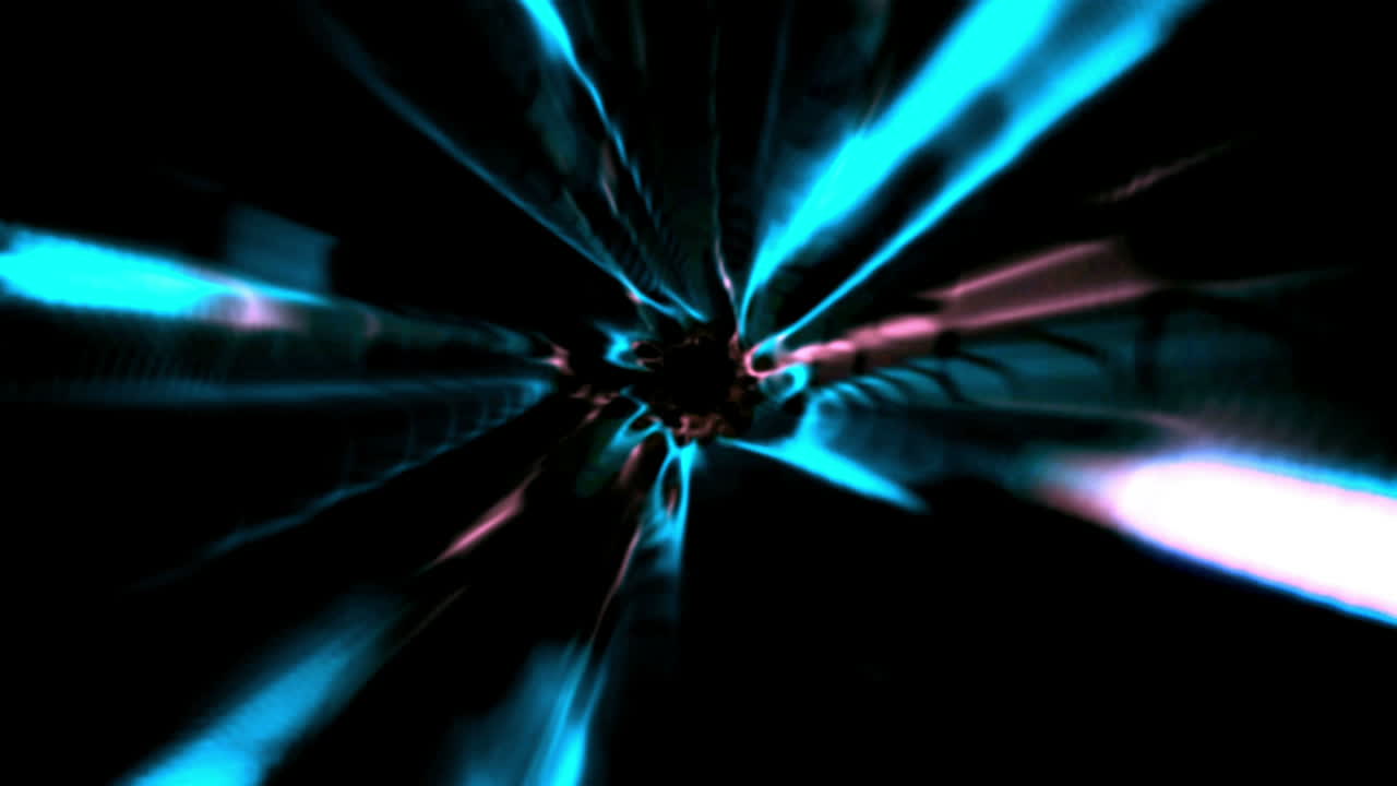 diseño de vórtice azul en negro