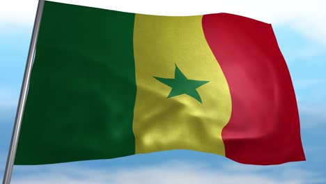 flag of senegal
