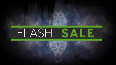 Animation-Von-Flash-Sale-Text-Auf-Abstraktem-Hintergrund