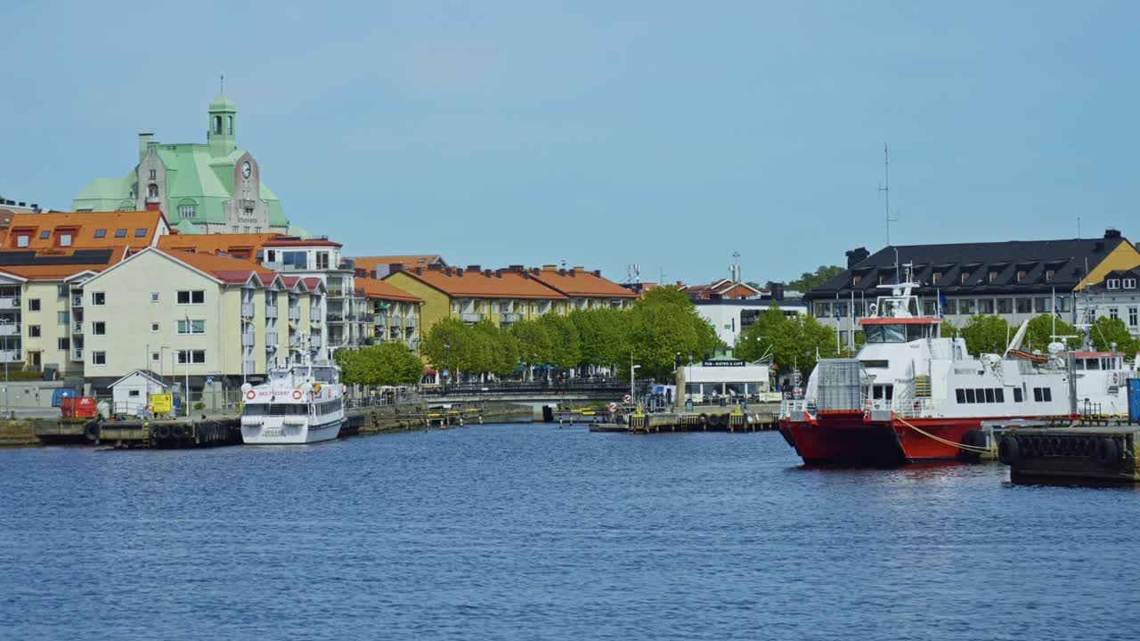 Approaching Stromstad by Ferry, the Gateway to Sweden’s West Coast