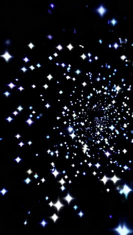 abstract starry lights