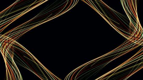 abstract animated background framing