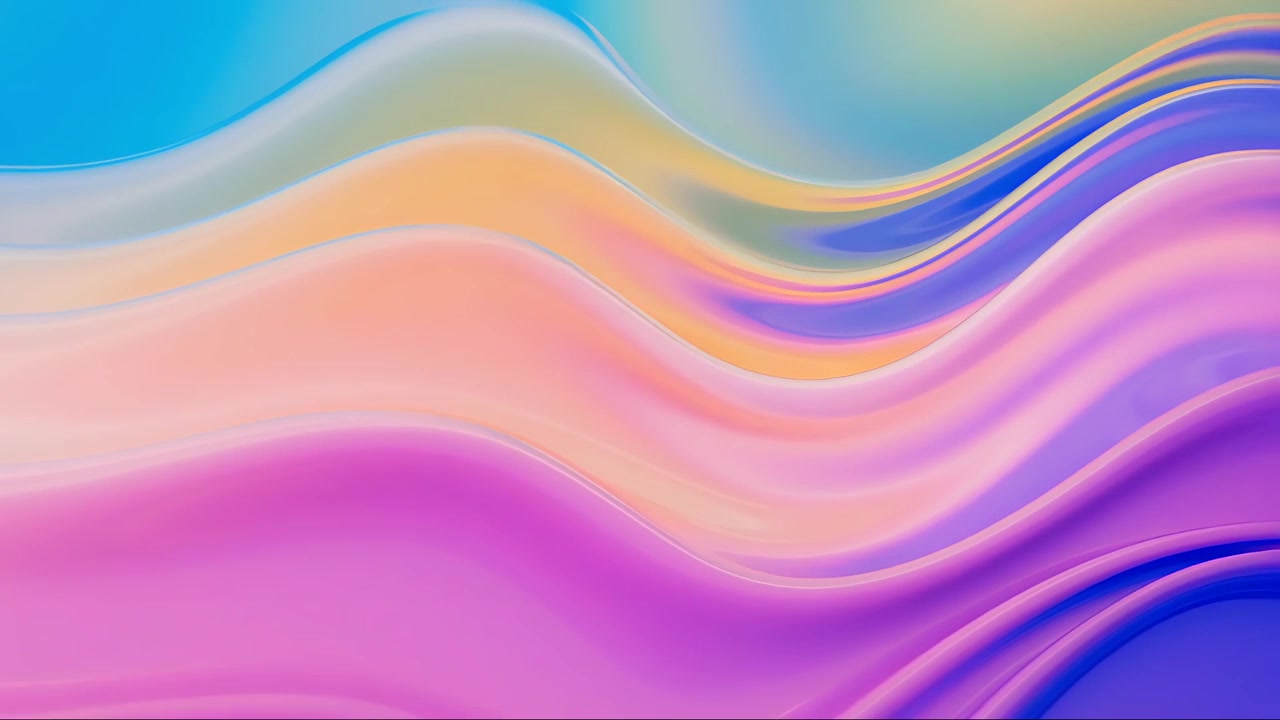 Abstract Fluid Motion Background 4K