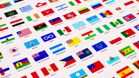 An-illustration-chart-or-poster-in-a-diagonal-position-revealing-different-kinds-of-colorful-national-flags-zoomed-out