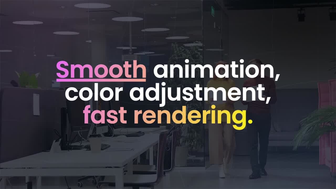 Trendy Text Animation Adobe After Effects 2022 Resolution 3840×2160