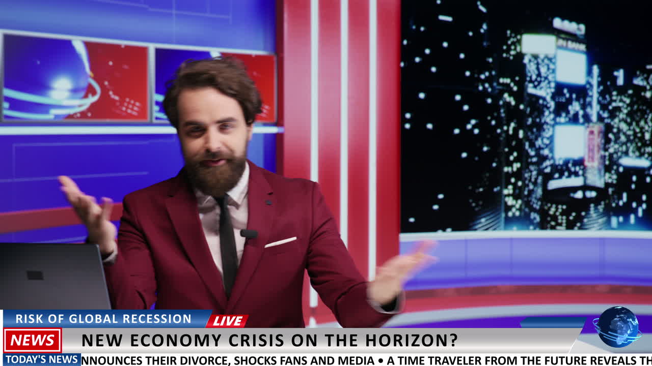 presentador de un programa de entrevistas nocturno