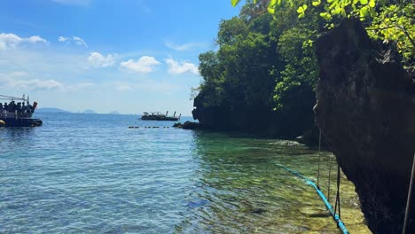 Clear-water-Southeast-Asia-Thailand-island-near-gulf-beautiful-nature