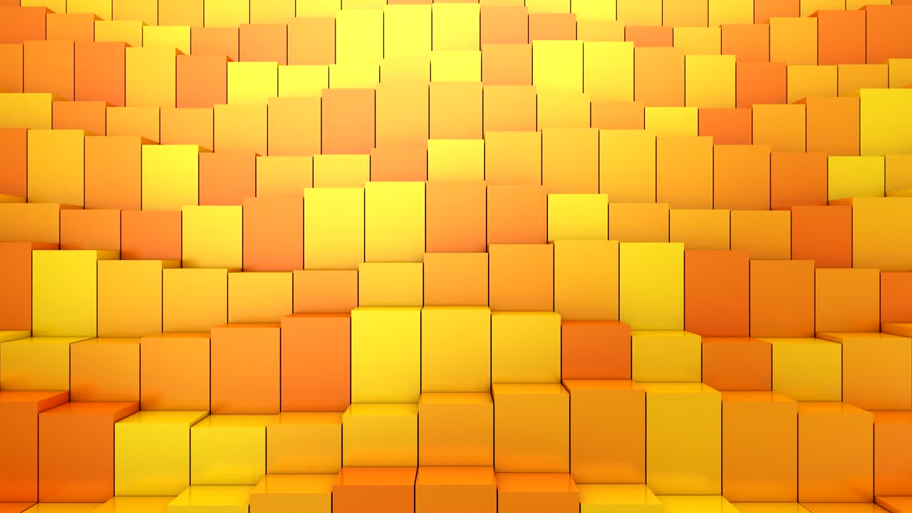 las cajas forman una onda