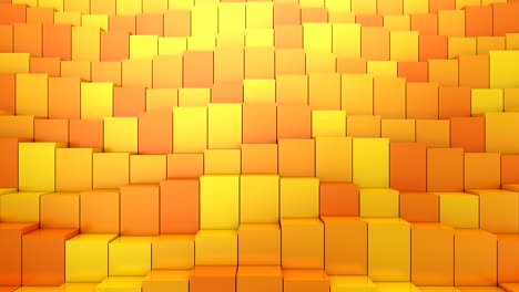 boxes form a wave
