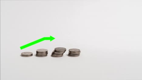 Stop-motion-Video-of-Coins-and-Graph