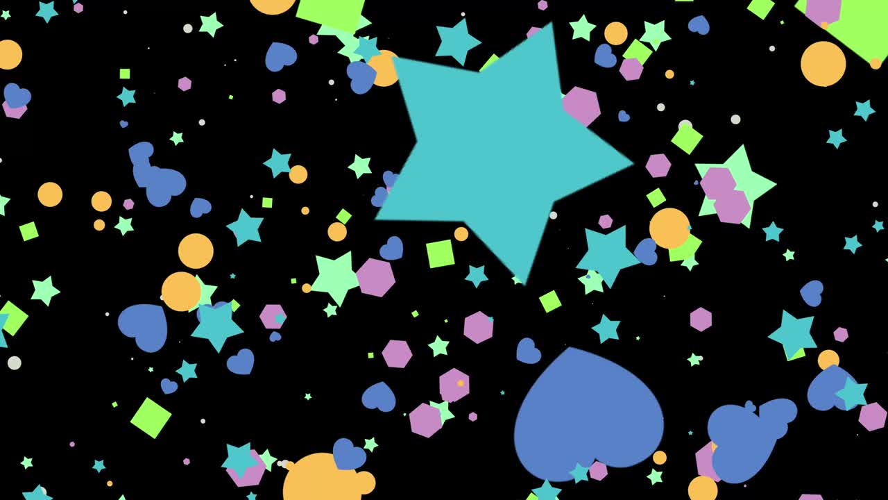 fondo del efecto abstracto de la partícula pop