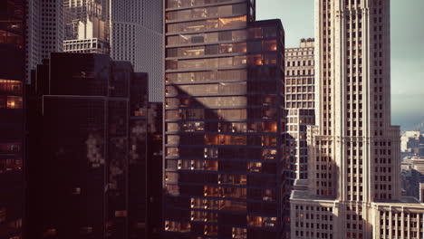 modern skyscrapers in an urban landscape showcasing architectural details