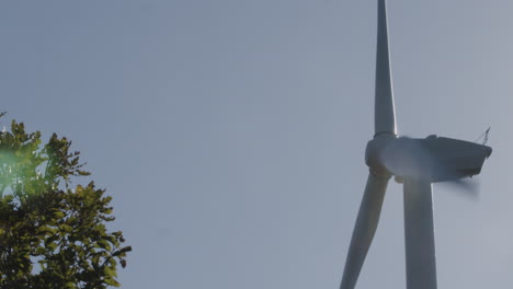 wind turbines, green technology, in a power plant in italy-3