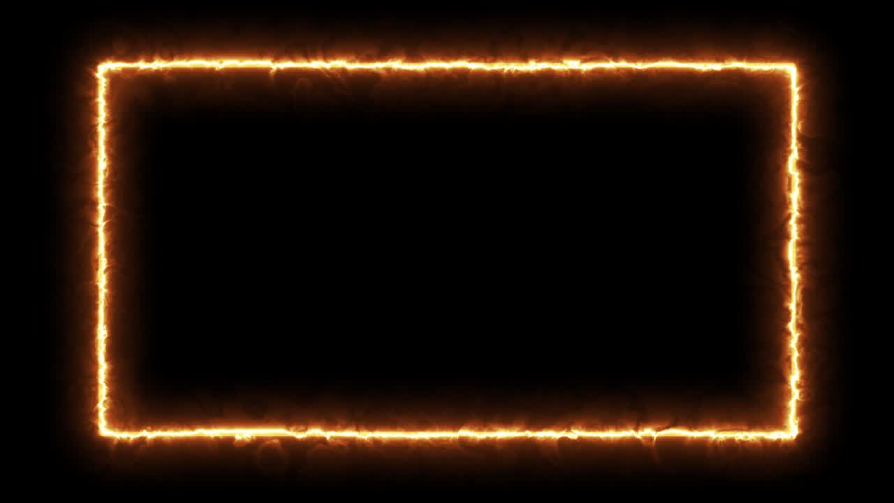 абстрактный неоновый, светодиодный квадрат, граница. футуристический красочный рендер