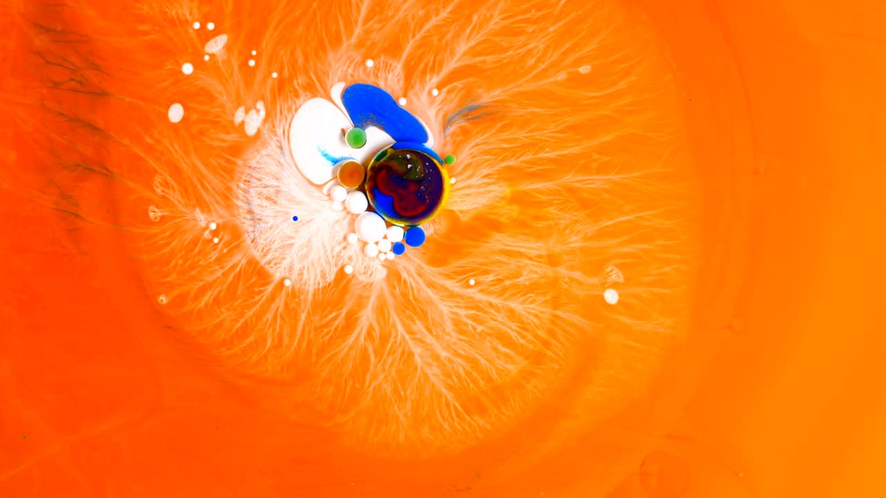 colores en movimiento, efecto líquido, burbujas de jabón