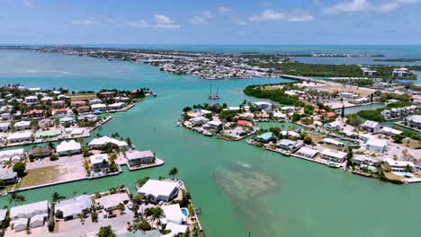 retirada aérea alta sobre el maratón de florida