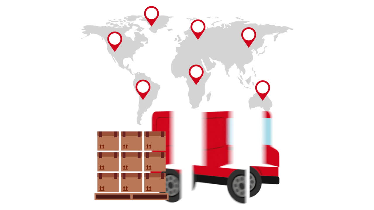 delivery service design, Video Animation