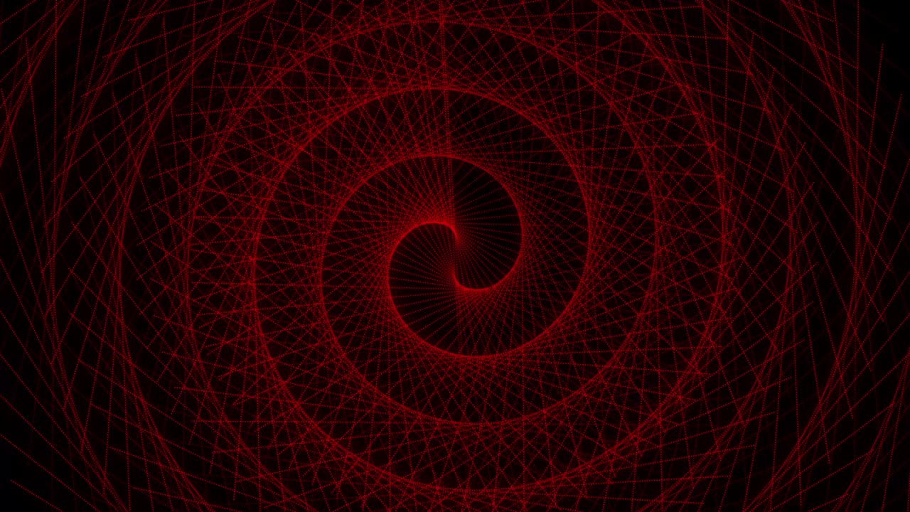patrón de forma de punto rojo animación gráficos de movimiento