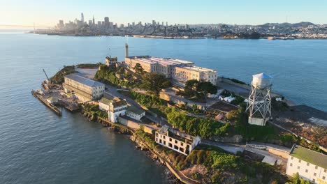 alcatraz island at san francisco in california united states