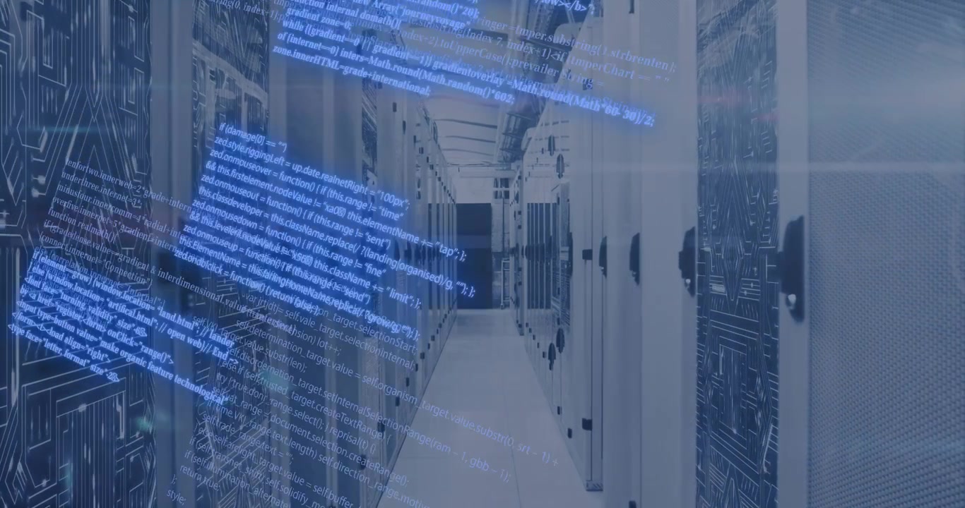 Digital Data Processing in a Modern Server Room