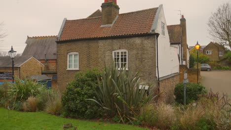 a typical house with a beautiful garden in the london district of twickenham